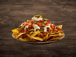 Cheesy Nachos with Salsa Sauce 🧀🌶️