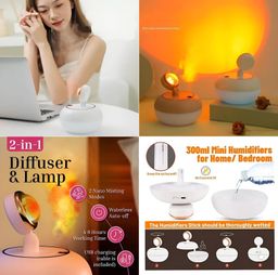 Sunset Light Humidifier