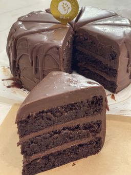 (New!) Keto Chocolate Fudge Cake