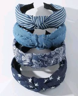Ladies 4 Piece Hairbands