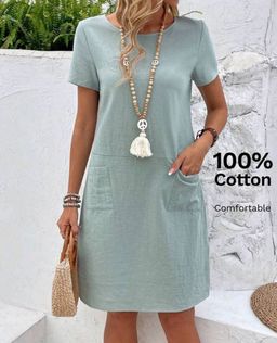 Ladies 100% Cotton Dresss