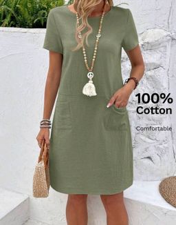 Ladies 100% Cotton Dresss