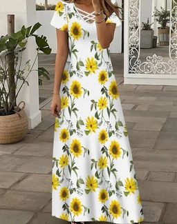 Ladies 100% Cotton Dresss