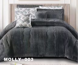 7 Piece Molly Velvet Comforter Set