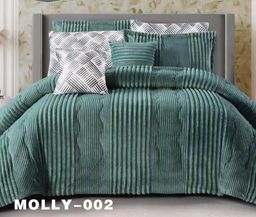 7 Piece Molly Velvet Comforter Set