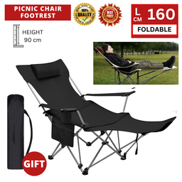 PICNIC CAMPING LAZY CHAIR FOOTREST (KERUSI BERKELAH) 