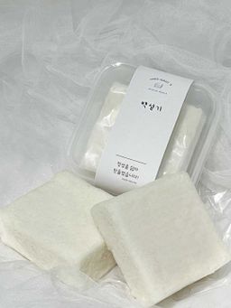 순백설기 (6cm×6cm 미니 사이즈 2개입)