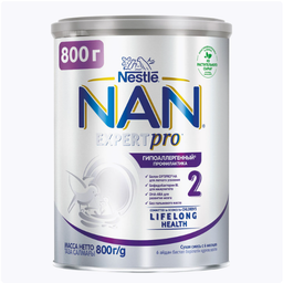 Nestle NAN(Дет/смесь  2 Гипоаллергенный)6+ 800г