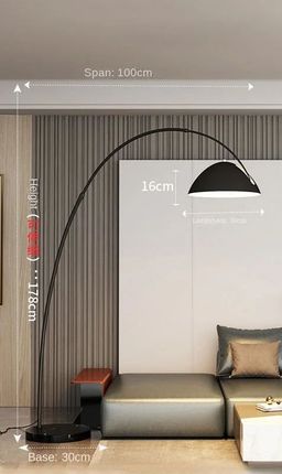 Lampadaire moderne et Simple en fer