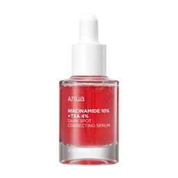 ANUA NIACINAMIDE  10% Txa4 Serum est un sérum puissant conçu pour réduire efficacement les taches sombres et le teint inégal. 