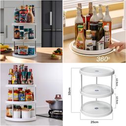 Three Tier Lazy Susan