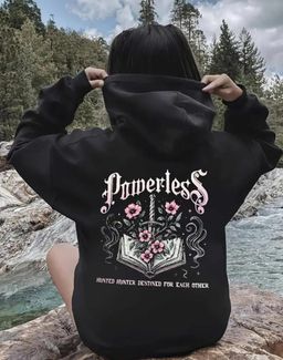Bookish Hoodie Powerless