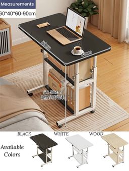 Portable & Adjustable Laptop Desk With 2 Extra Shelves