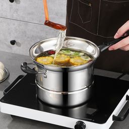 Unique & Versatile Korean Pot With Basket & Steamer