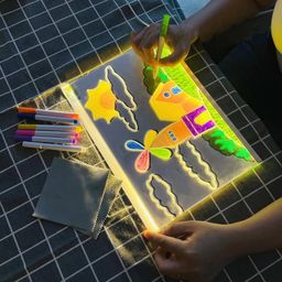 3D LED Acrylic Art-Board