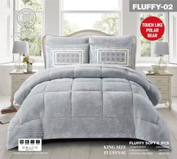 5 Piece Polor Fleece Comforter Set