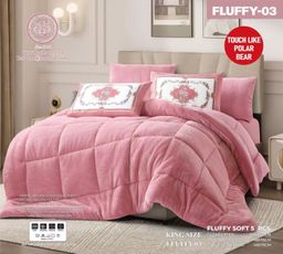 5 Piece Polor Fleece Comforter Set