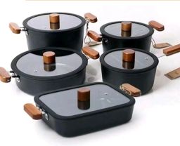 10 Piece Non-Stick Stock Pot Set