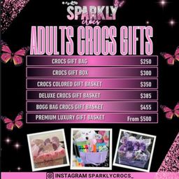 Adults Crocs Gift Bag/Basket