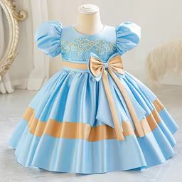 Nabotique Sweet Style Princess Dress with Floral Pattern