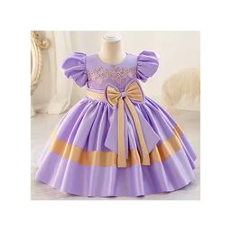 Nabotique Sweet Style Princess Dress with Floral Pattern