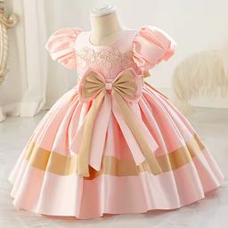 Nabotique Sweet Style Princess Dress with Floral Pattern