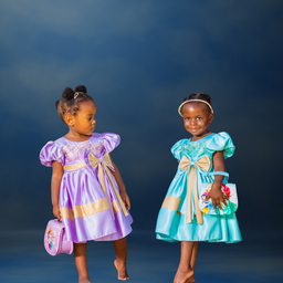 Nabotique Sweet Style Princess Dress with Floral Pattern