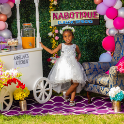 White Flower Girl Dress