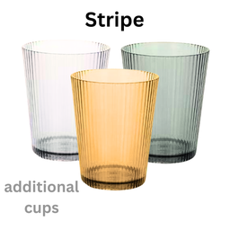 EXTRA CUP STRIPE 1 PCS