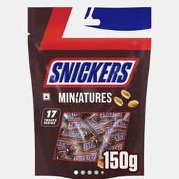 Snickers Miniatures Chocolate Bag,