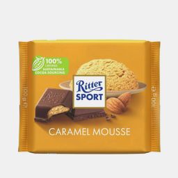 Ritter Sport Caramel Mousse Chocolate 