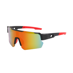  Sports Glasses  Black Red Lens