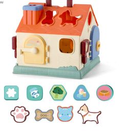 Shape Matching Plastic Sorting House