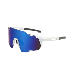 Sports Glasses White/blue Lens