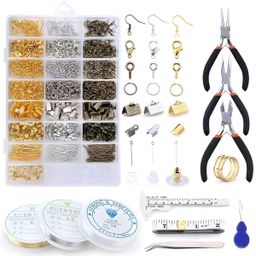 Jewelry Findings Kit Earring Making Tool Kit 