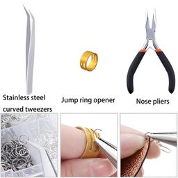 Jewelry Findings Kit Earring Making Tool Kit 