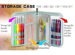 Crochet Hooks Set Ergonomic Knitting Needle Weave Yarn Kits  