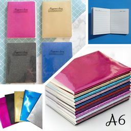A6 Glitter Notebooks x 12