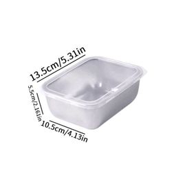 12 Piece Stainless Steel Food Storage Containers