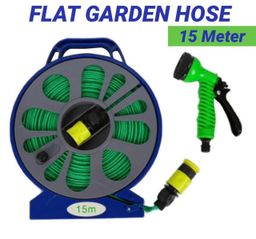 Flat Garden Hose 15m  