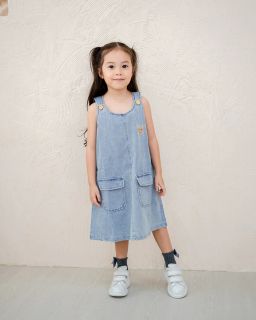 Daisy Denim Pinafore