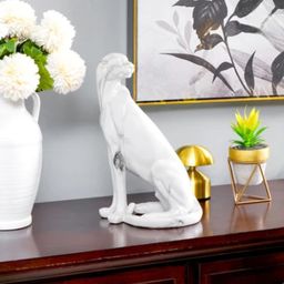 Pajangan Patung Shio Macan Jaguar Marble Premium Dekorasi Kantor Ruangan Rumah Kamar Tidur Fengshui Keberanian Dekorasi Pajangan Kreatif Modern
