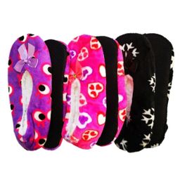 Ladies Fluffy Indoor Slippers