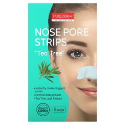 Nose Pore Strips With Tea Tree – 6 Strips