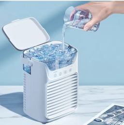Climatiseur Portable USB, ventilateur de pulvérisation électrique à 3 vitesses, grand réservoir d'eau de 650ml, petit ventilateur de refroidissement pour la maison et la chambre à coucher