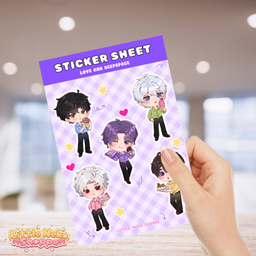 Sticker sheet - Sweets