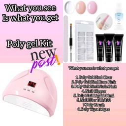 Poly Gel Kit with 36W Lamp
