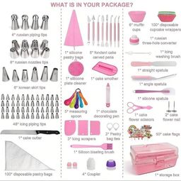 359 Piece Cake Decorating Baking Supplies Set