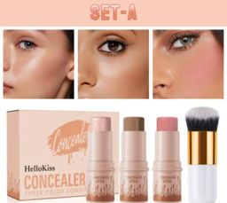 Cream Contour Kit with Brush