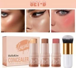 Cream Contour Kit with Brush